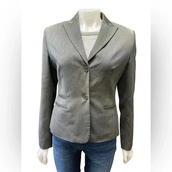 MEXX Collared Button Grey  Blazer Size 8 - Picture 1 of 11